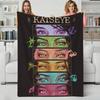 Girlgroup K-KATSEYEs Throw Flannel Blanket Perfect for Sofa Office Bed Travel Sleep Read Relax Camping four season use