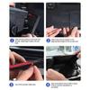 GPS Anti-Glare Shield 7-12 Inch Car GPS Navigation Sun Shade Interior Accessories Display Screen Visor Car Auto Accessories