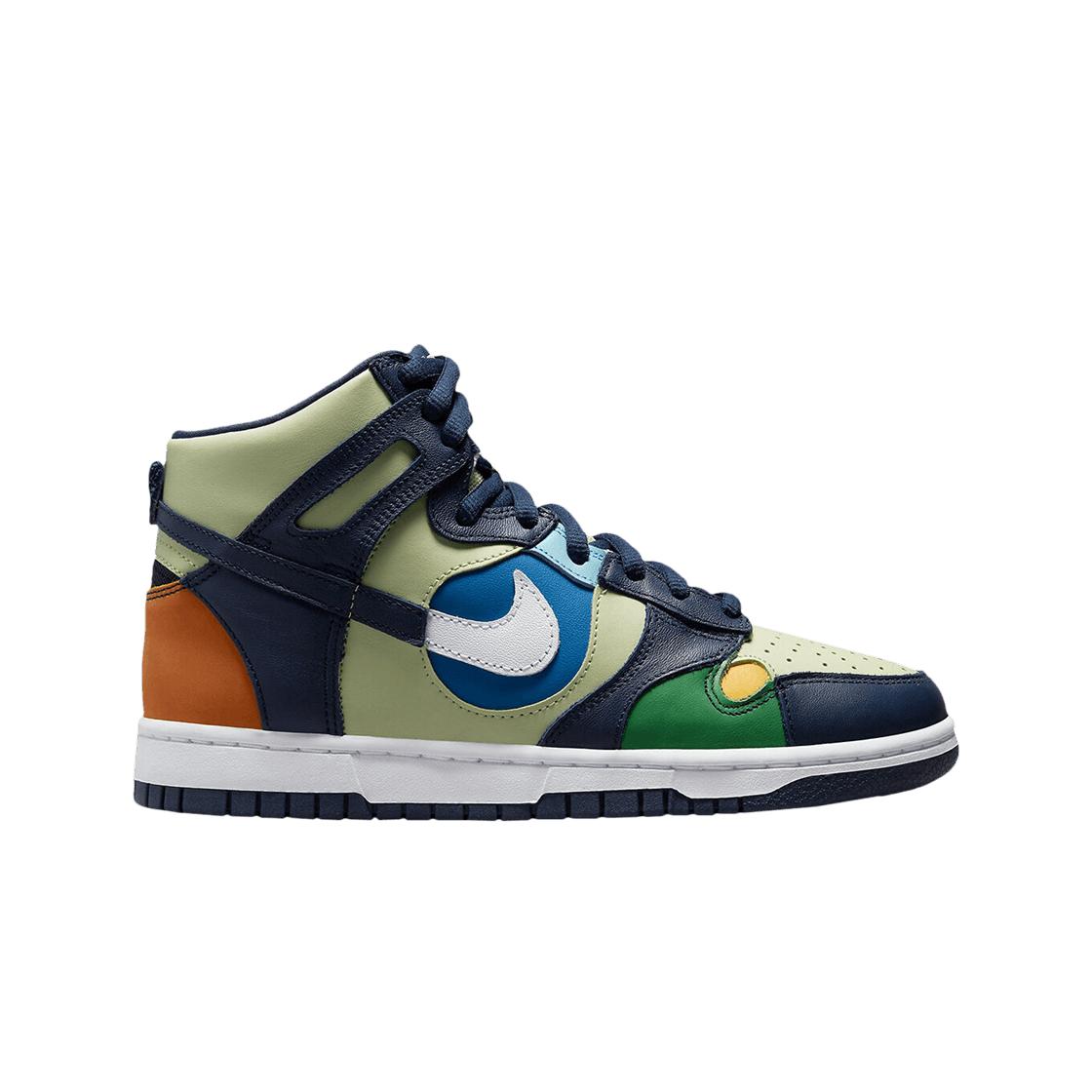 

Женские кроссовки Nike Dunk High LX Pistachio Midnight Navy DQ7575-300