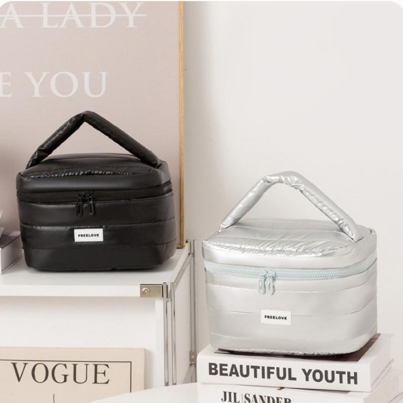 Large Capacity Travel Makeup Bag Portable Multifunctional Cosmetic Bag Waterproof Toiletry Storage Organizer Bag