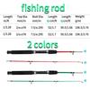 Fiberglass Long Cast Spinning Fishing Rod with Straight Handle