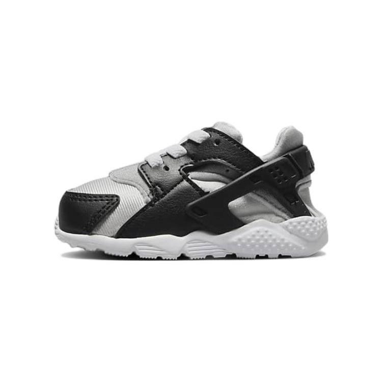 (TD) Nike Huarache Run  Black Neutral Grey  Baby 704950-044 EU 22