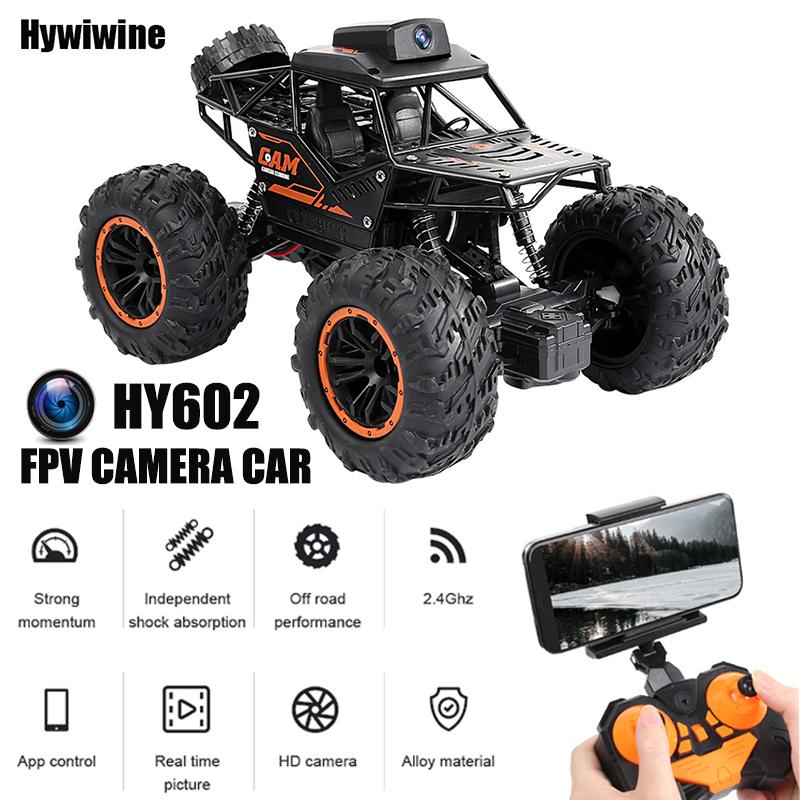 Samochód RC z kamerą HD FPV WIFI Maszyna na zdalne sterowanie Stunt 1:18 2.4G Samochód terenowy na radio Wspinaczkowe Zabawki Dla Dzieci na Znaku
