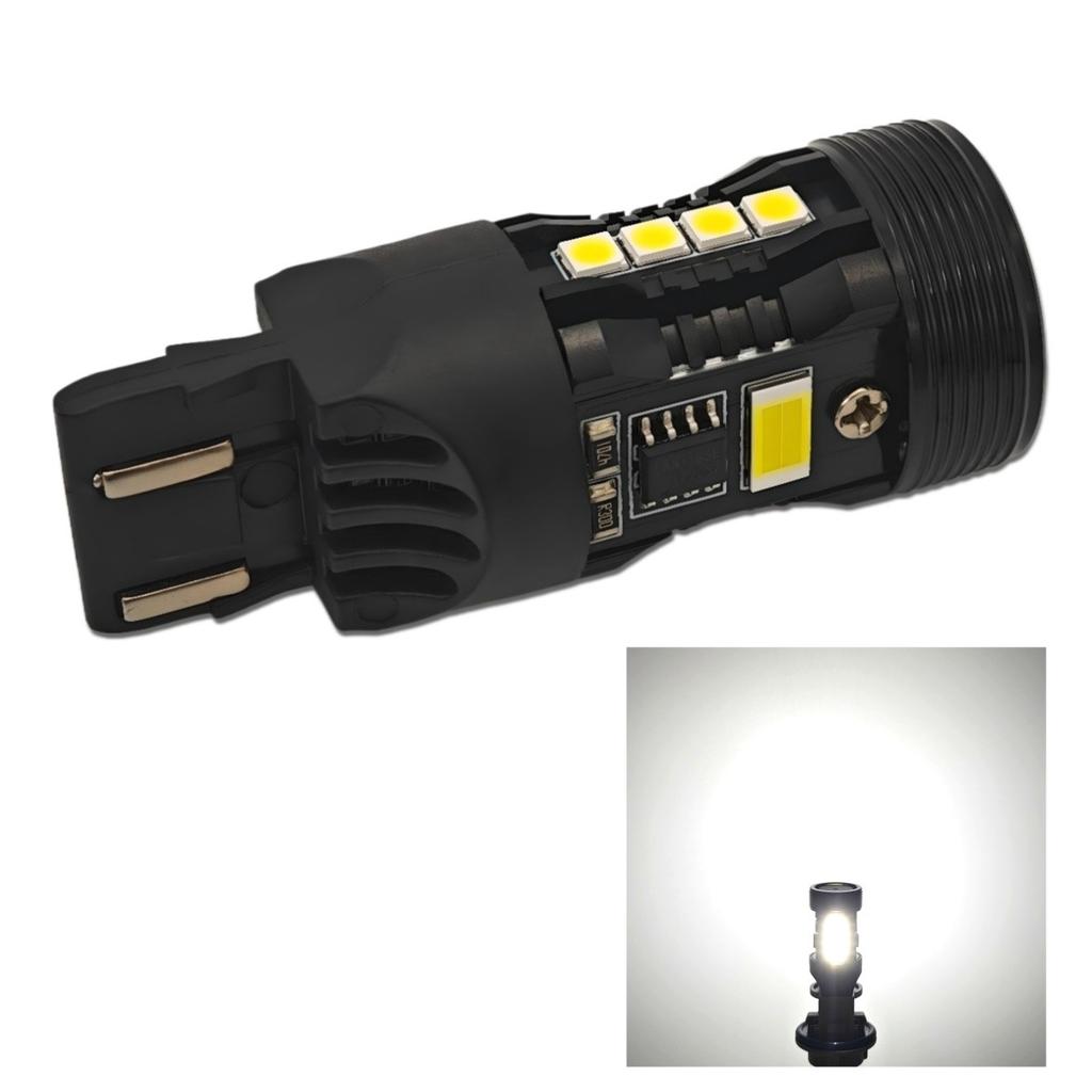 2 Pcs W21/5W LED Bulb 7443 12V No Error, White EU-USA Off-Road