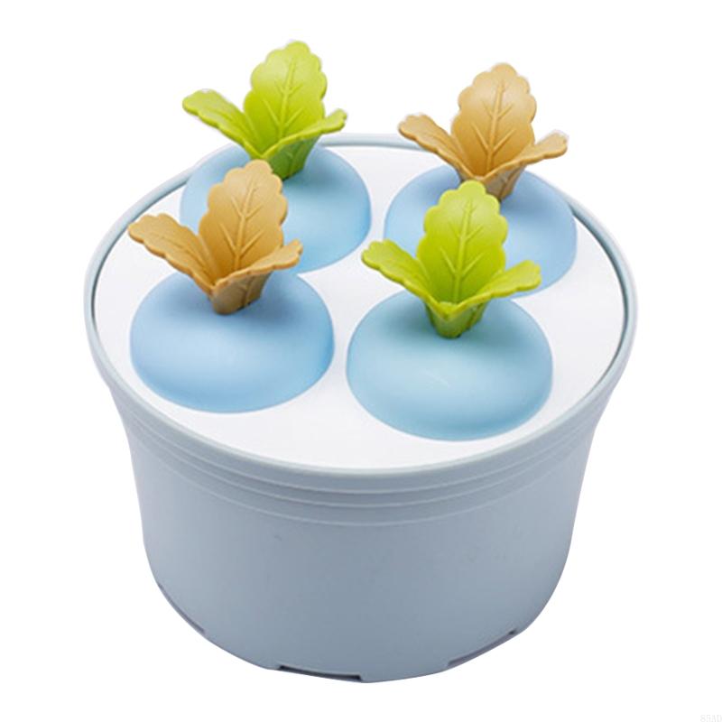 85AD Ice Cream Moulds Reusable DIY Ice Cream Makers Removable Lid Homemade Gadgets