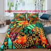 Simple Style - Digital Printed Duvet Kit - Polyester - Bedroom Decor -1 Bed cover +2 Pillowcase (no pillow core)