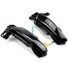 2pcs For Jeep Grand Cherokee WK2 2011-2018   Car LED Dynamic Turn Signal Side Mirror Light Rear Mirror Blinker Lamp