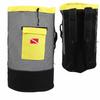 80L Large Capacity Diving Bag Swimming Backpack for Outdoor Diving Drifting (Black+Yellow)