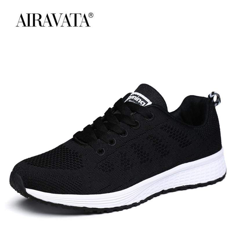 Buy Women's Fashion Sport Running Shoes Flat Soft Bottom Breathable