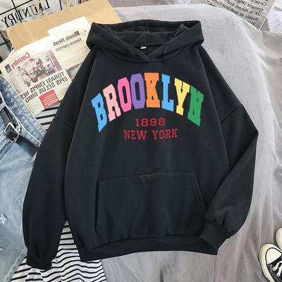 Frühling Herbst Hoodies Gedruckt Brooklyn Lette Streetwear Männer Frauen Mode Übergroßen Hoodie Trainingsanzüge Unisex Kleidung Mantel