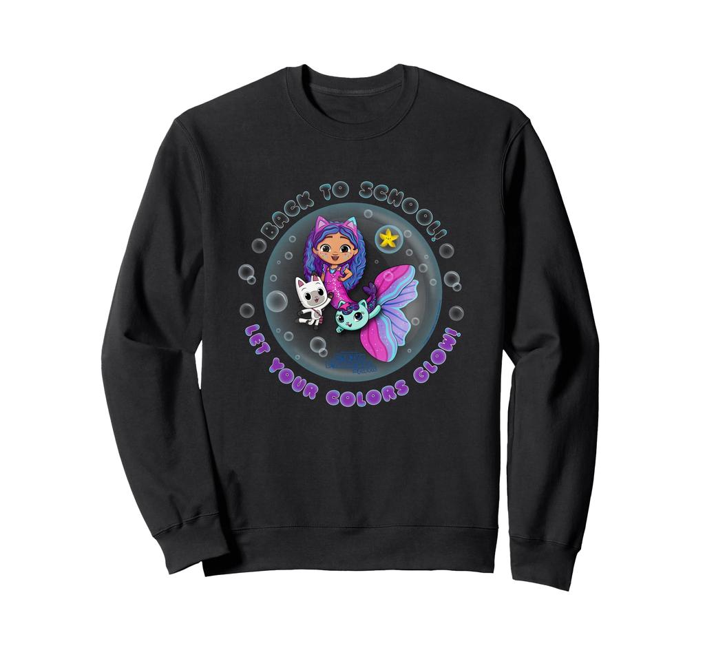 DreamWorks Gabby's Dollhouse The Movie Let Your Colors Glow Sweatshirt