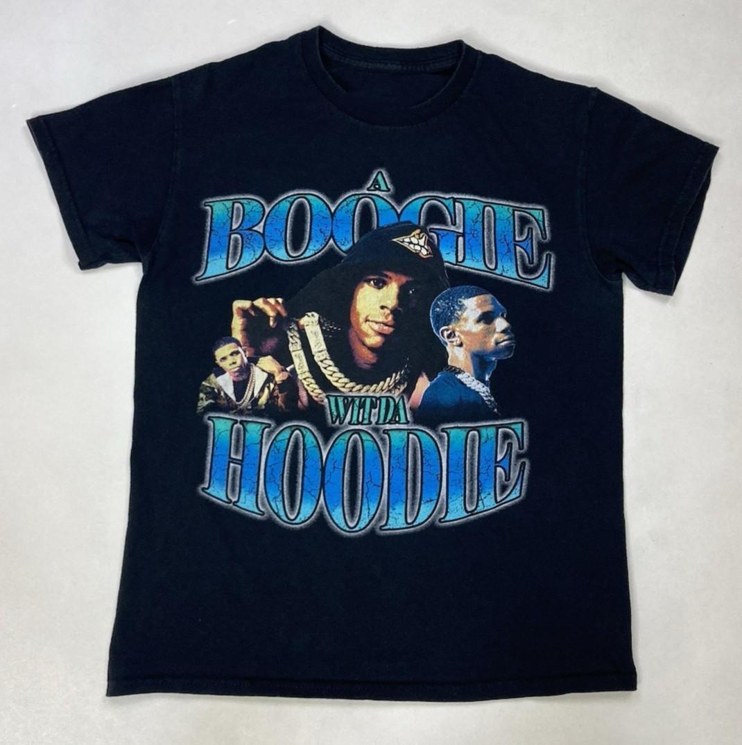 Trend! A Boogie Wit da Hoodie Black Cotton Shirt S-5XL HT903 S разноцветный