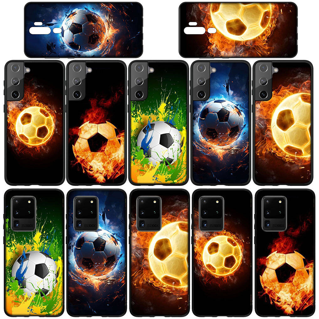 for iPhone 17 16 15 Xiaomi Poco F7 F8 X7 X6 C85 C75 C71 M8 Redmi Note 14 13 12 11 Pro Max 14C 13C 15C A3 A4 Phone Case Soccer Football Wallpaper Cover
