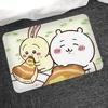 Cartoon C-Chiikawas Door Mat Washable Non-Slip Living Room Sofa Chairs Area Mat Kitchen Bedside Area Rugs