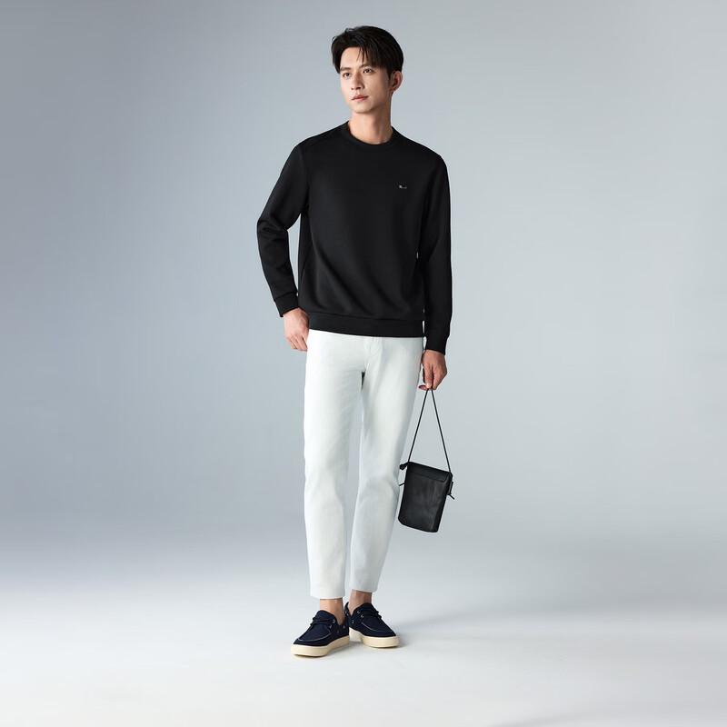Lilang Men's Air Layer Round Neck Sweatshirt