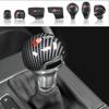 Car Emblem Gear Shift Knob Manual Gear Stick Head Shift Knob Cover Trim Sticker For 4IYEJ A3 2014-2018 A6L 2016-2018 A7 2015-2018
