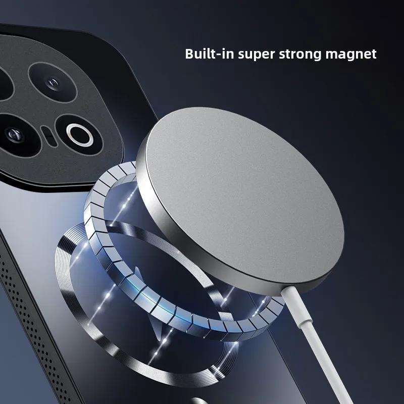 Magnetic Protective Cover for iQOO13, Full Lens Protection, Car Mount Holder for Vivo iQoo13Pro, New