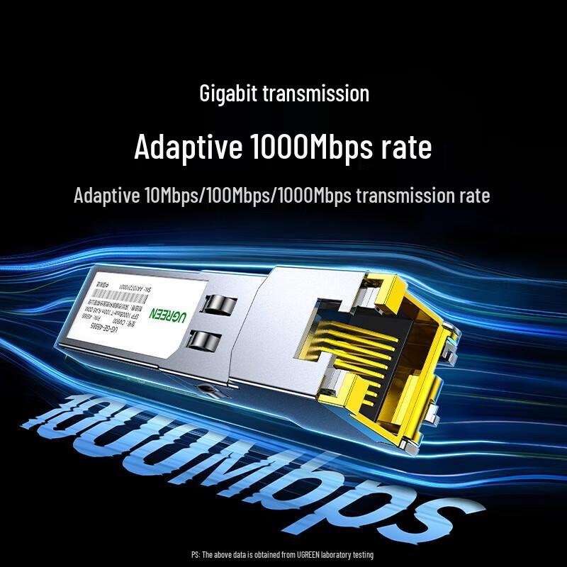 Ugreen SFP Gigabit Optical-to-Electrical RJ45 Module