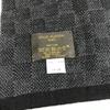 Louis Vuitton M70028 Damier Graphite Echarpes petit Damier  Scarf Black/gray