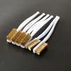 1/3/5Pcs Small Brass Wire Brush Set For Paint & Rust Removal Industrial Metal Polishing Burr Cleaning Tool For Kids