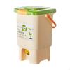 Compost Bin Composting Bucket Portable Accessories Fermentation Tank for Garden Food Waste Outdoor
