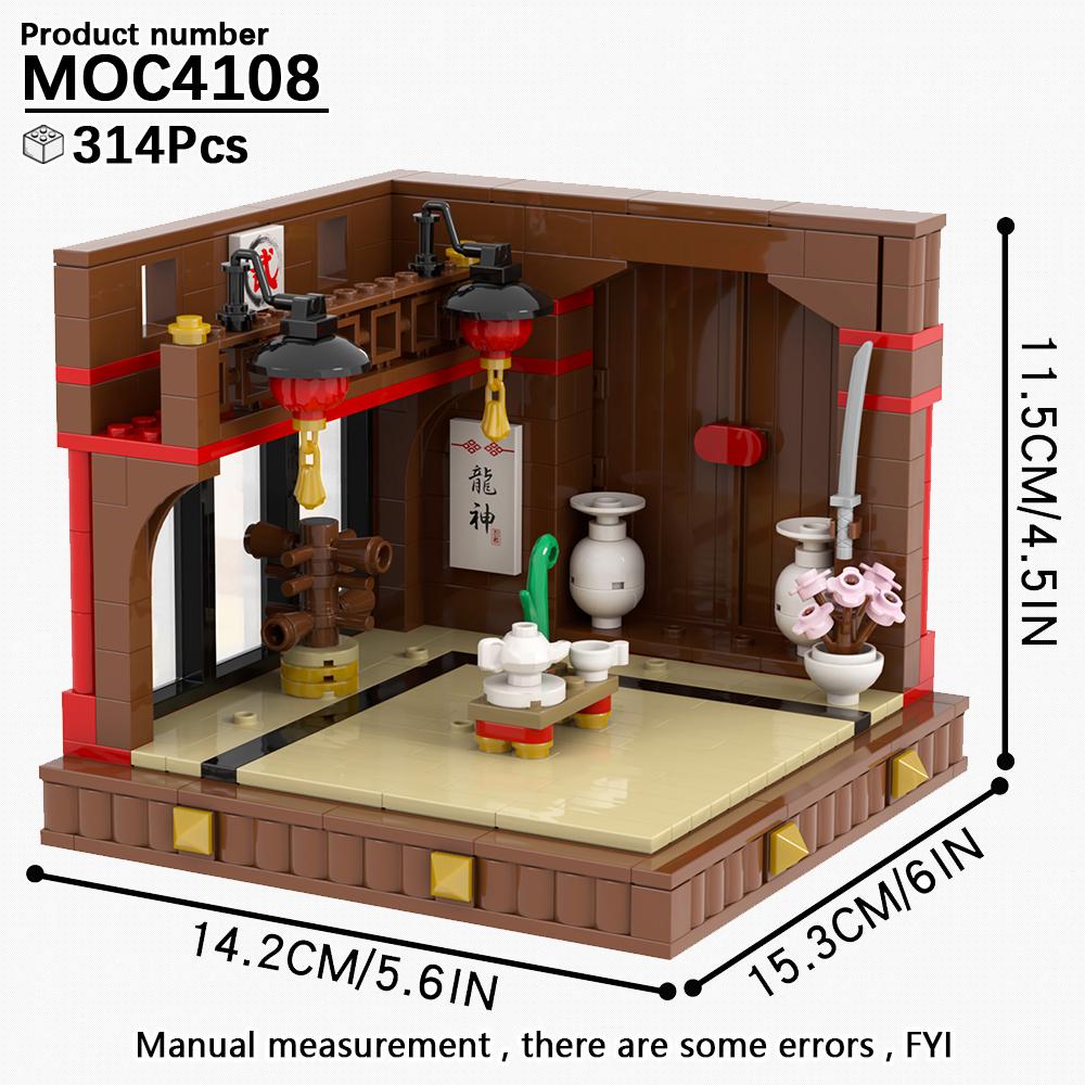 MOOXI City Wedding Bar Jail Penguin Park DIY Diorama Assembly Model Kit For Adults Building Blocks Sets Children Toys MOC Bricks