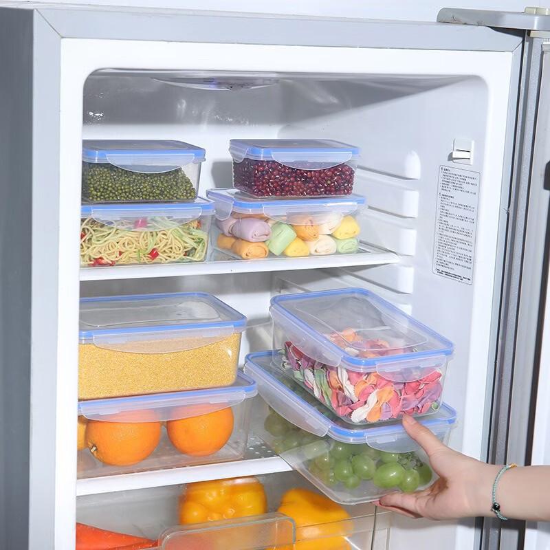 Ru Han 1.8L Transparent Plastic Food Storage Container Set