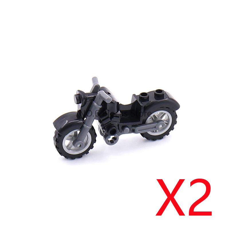 MOC Scena del Carcere Blocchi da Costruzione Accessori Gabbia Scudo della Polizia Motocicletta di Pattuglia Torre di Guardia Manette Mattoncini Giocattolo Fai da Te per Bambini S14
