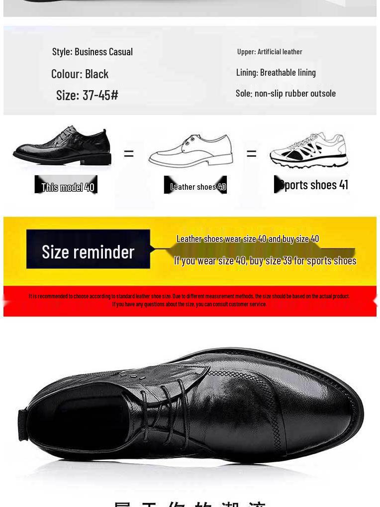 Herrenschuhe aus atmungsaktivem Leder im koreanischen Stil: Business, Casual, Formal, Hochzeit Weiche Sohlen