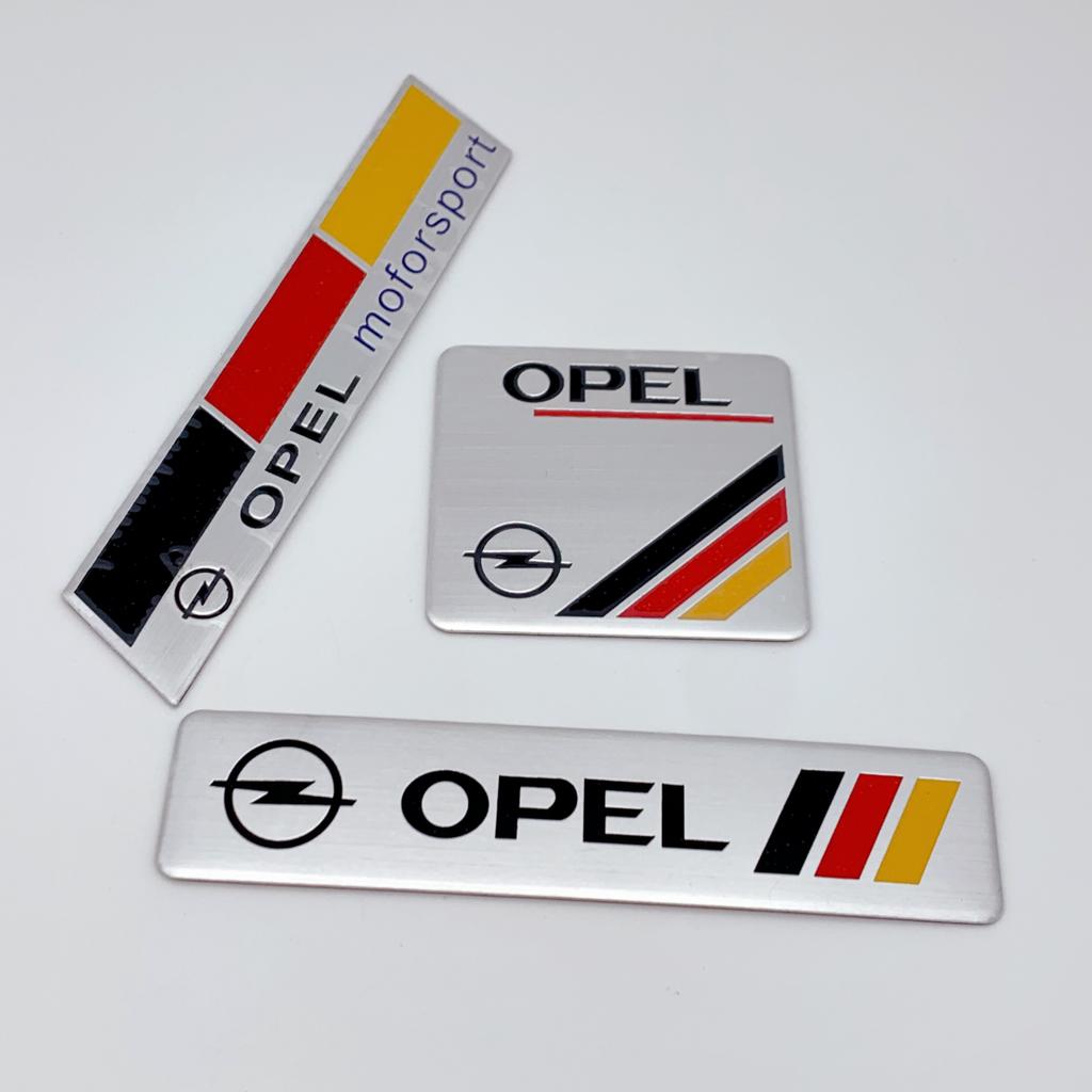 Emblème de Badge de Style de Coffre en Aluminium 3D pour Opel Astra H G J Insignia Mokka Zafira Corsa Vectra C D Accessoires de Carrosserie