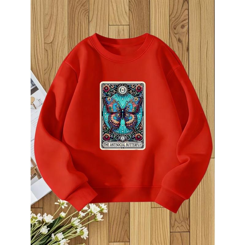 European Size unisex Crew Neck Sweatshirt ,Fashionable Print, Casual Style, Perfect For Fall/Winter, Regular Fit With Slight Stretch Fabric