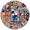 10/30/51pcs Mix Anime Stickers for Kids ONE PIECE Jujutsu Kaisen Dragon Ball Poster Sticker DIY Car Wall Cool Cartoon Decals Toy