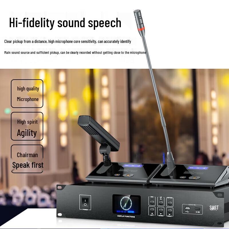 SAST OK-77 Professional Wired Conference Microphone System