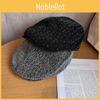 Retro Artist Cap With Rhinestone Embellishments For Women Summer Autumn Sun Protection