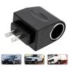 Converter Auto Accessories AC 220V To DC 12V EU US Plug Car Cigarette Lighter Adapter