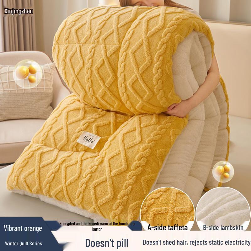 

Xin Jing Zhou Lamb Milk Velvet Winter Quilt 150x200cm, 3kg