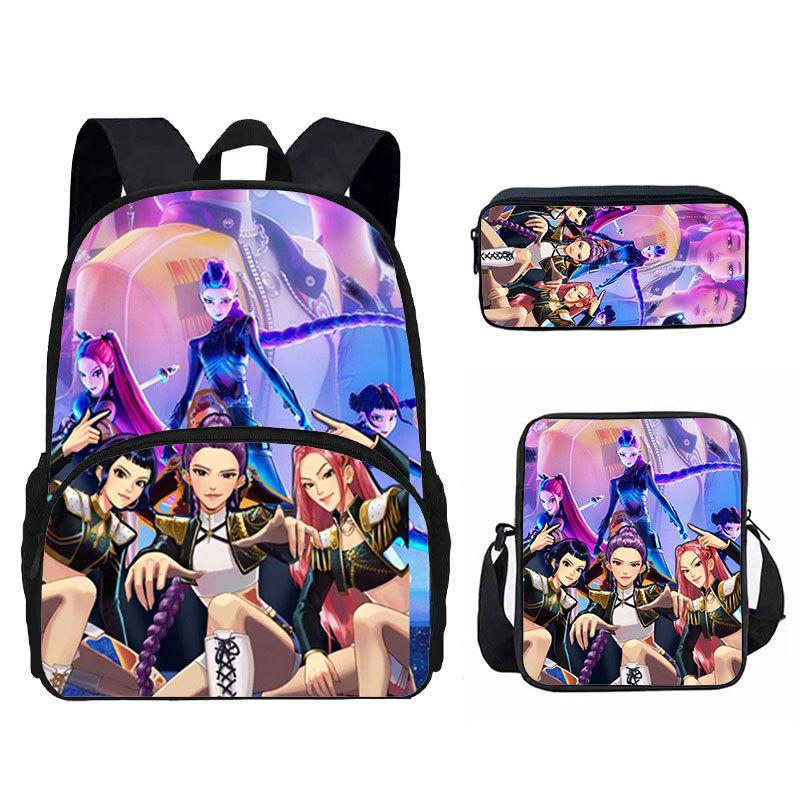 Witch Hunter School Bag Elementary School Cartoon Backpack K-Pop Anime Peripheral Backpack Children'S Bag