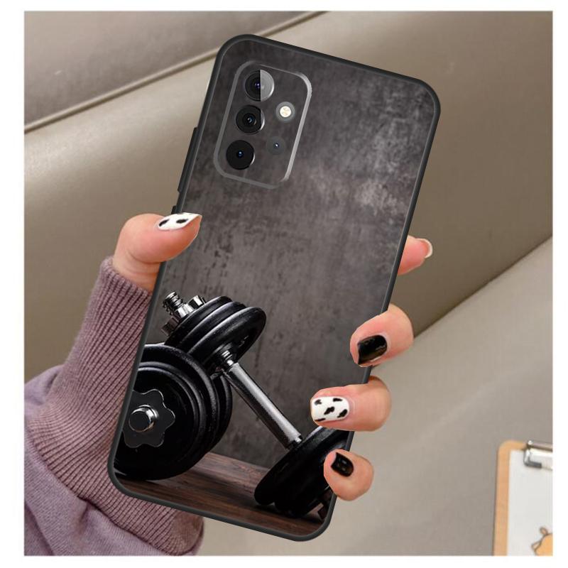 Bodybuilding Gym Fitness Case For Samsung Galaxy A32 A52 A12 A22 A16 A26 A36 A56 A06 A55 A35 A15 A54 A34 A14 A13 A53