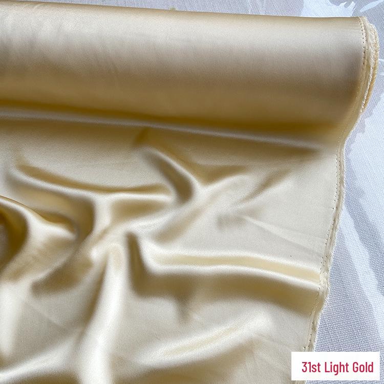 22 Momme Moerbeizijde Crêpe Satijn Stof voor Cheongsam, Beddengoed, Pyjama's en Haarelastiekjes.
