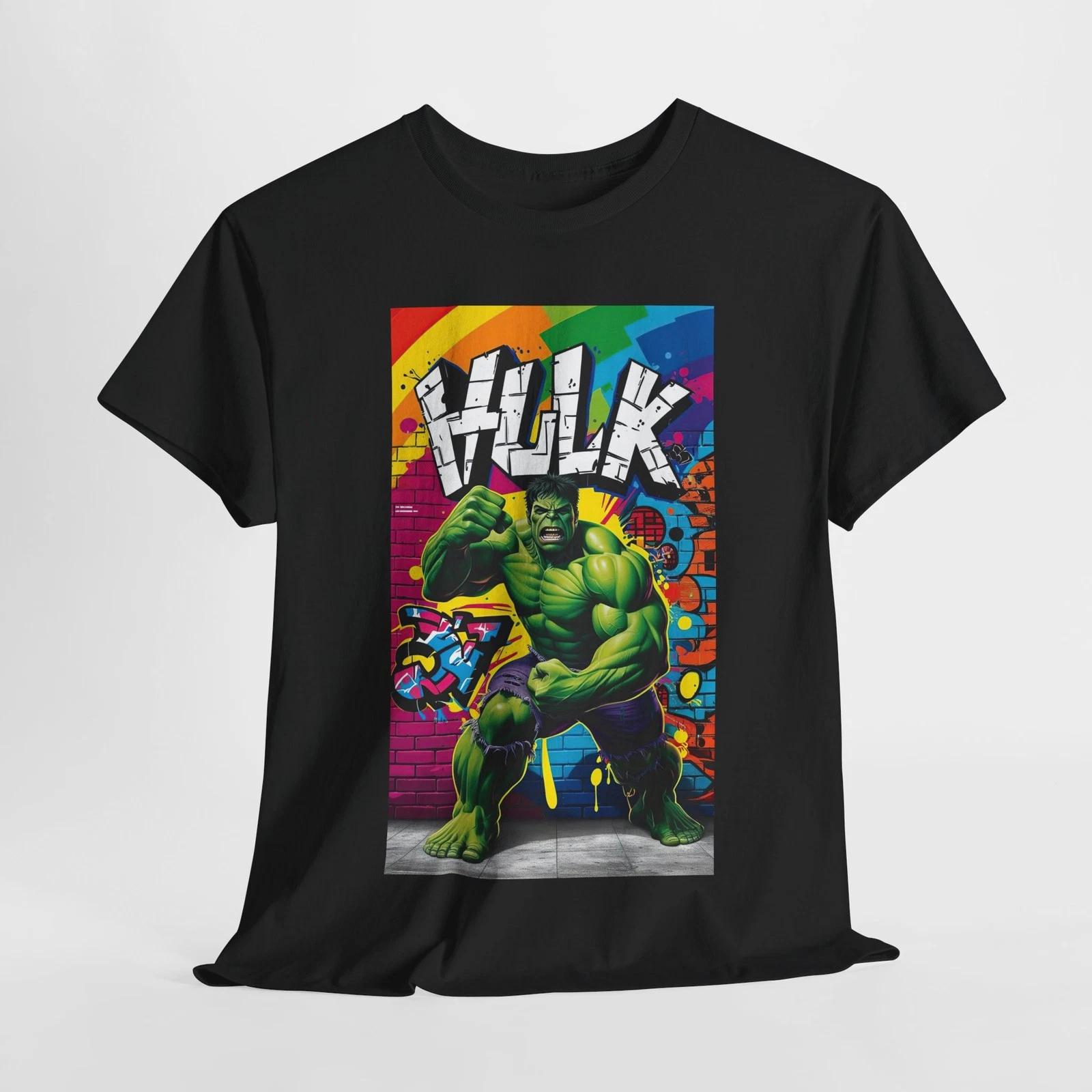

Vibrant Hulk Graphic Tee, Unisex Comic Shirt, Heroic T-Shirt, Gift for [...] 2XL