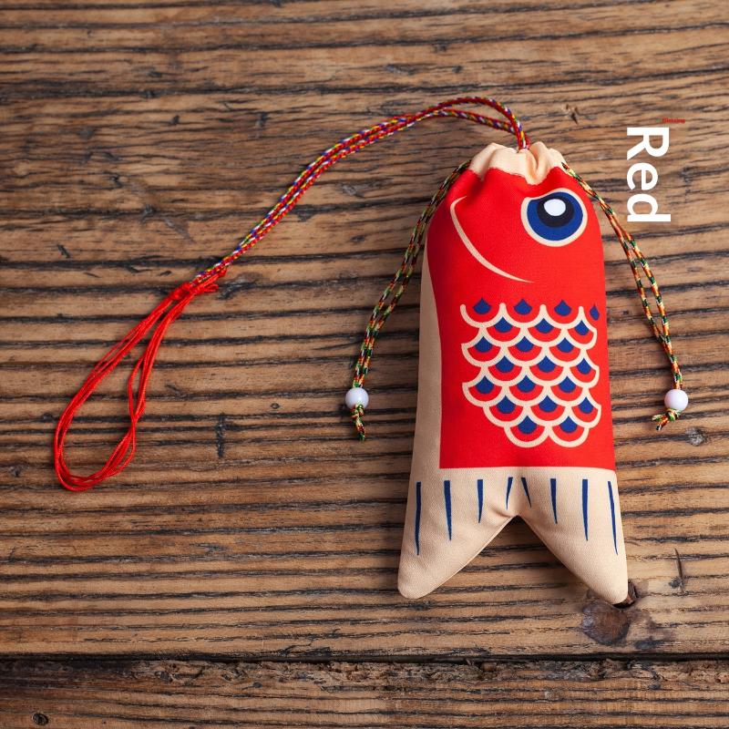 Koi Carp Blessing Bag Pendant Hanfu Decoration Graduation Gift Lucky Pouch Sachet Jewelry Bags Koi Carp Blessing Bag Coin Purse