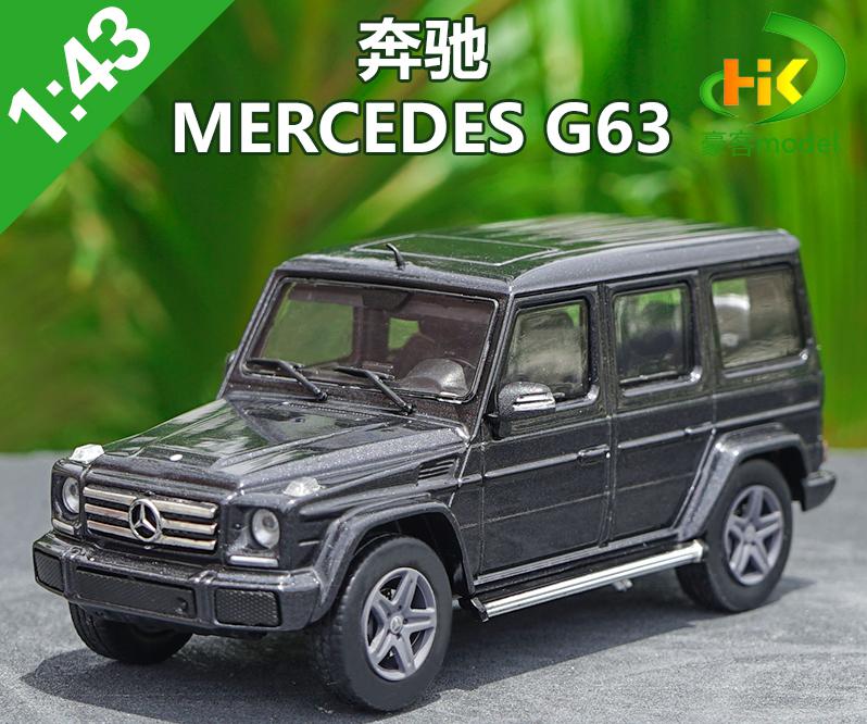1:43 Original Mercedes-benz G-class Benz G500 G63 Off-road Simulation Alloy Car Model Toy Collection Display Gifts
