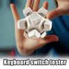 Keyboard Fidget Pad for Adults – LED Light Clicker, Stress Relief Sensory Gadget for Focus & Anxiety Reduction (Red)