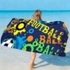 Soccer Towel Quick Drying Beach Towels Are Suitable For Swimming Pools Camping Yoga And The Gym