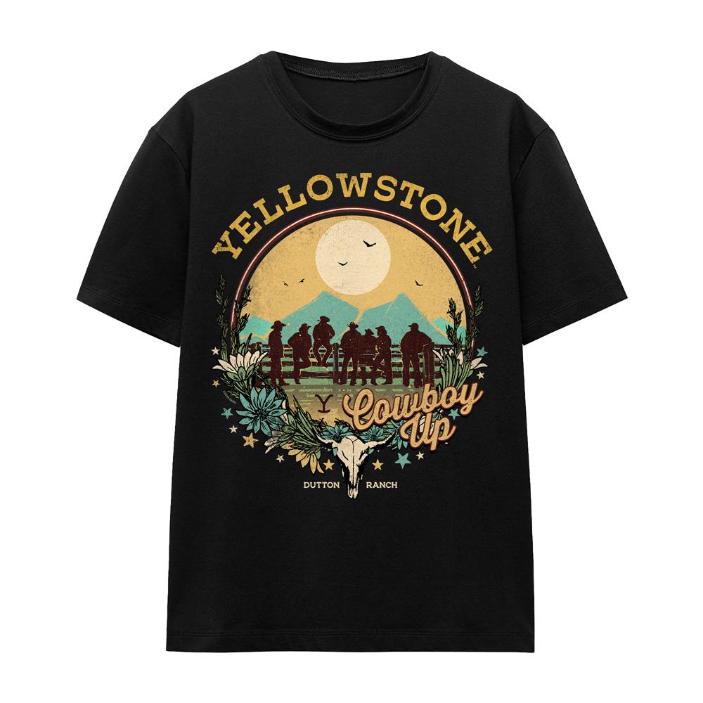 Yellowstone Unisex Adult Cowboy Up T-Shirt