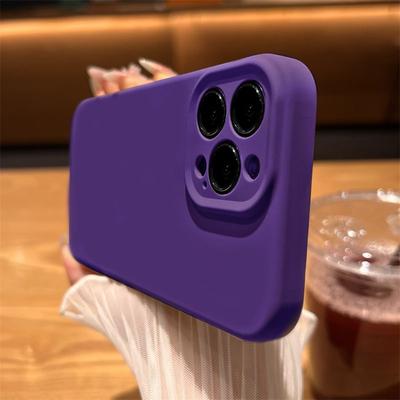 Luxusní originální měkký silikonový obal na telefon Iphone 14 Pro Max 14plus 13 12 11 Pro Max nárazuvzdorný ochranný kryt fotoaparátu