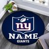 Custom Name,NY pattern round rug,Carpet Rug for Living Room Bedroom Playroom ,Non-slip Floor Mat,Holiday Gifts and Birthday Gifts.