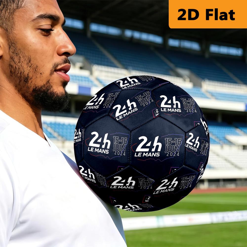24 Hours Le Mans: Glory Soccer Ball Suitable for Both Training and Competition Very Elastic No. 5 Football High Elasticity Training Football