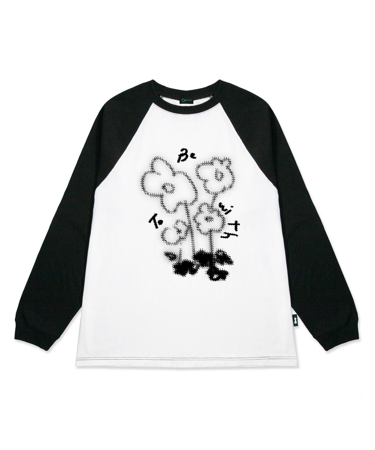 Escape From To Be With Print Long Sleeve Black L
