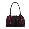 2025 New Bowling Bag Korean Blogger's Niche Versatile Boston Tote Bag Underarm Commuting Shoulder Bag Trendy